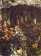 Paul Cezanne The Orgy or the Banquet Spain oil painting artist